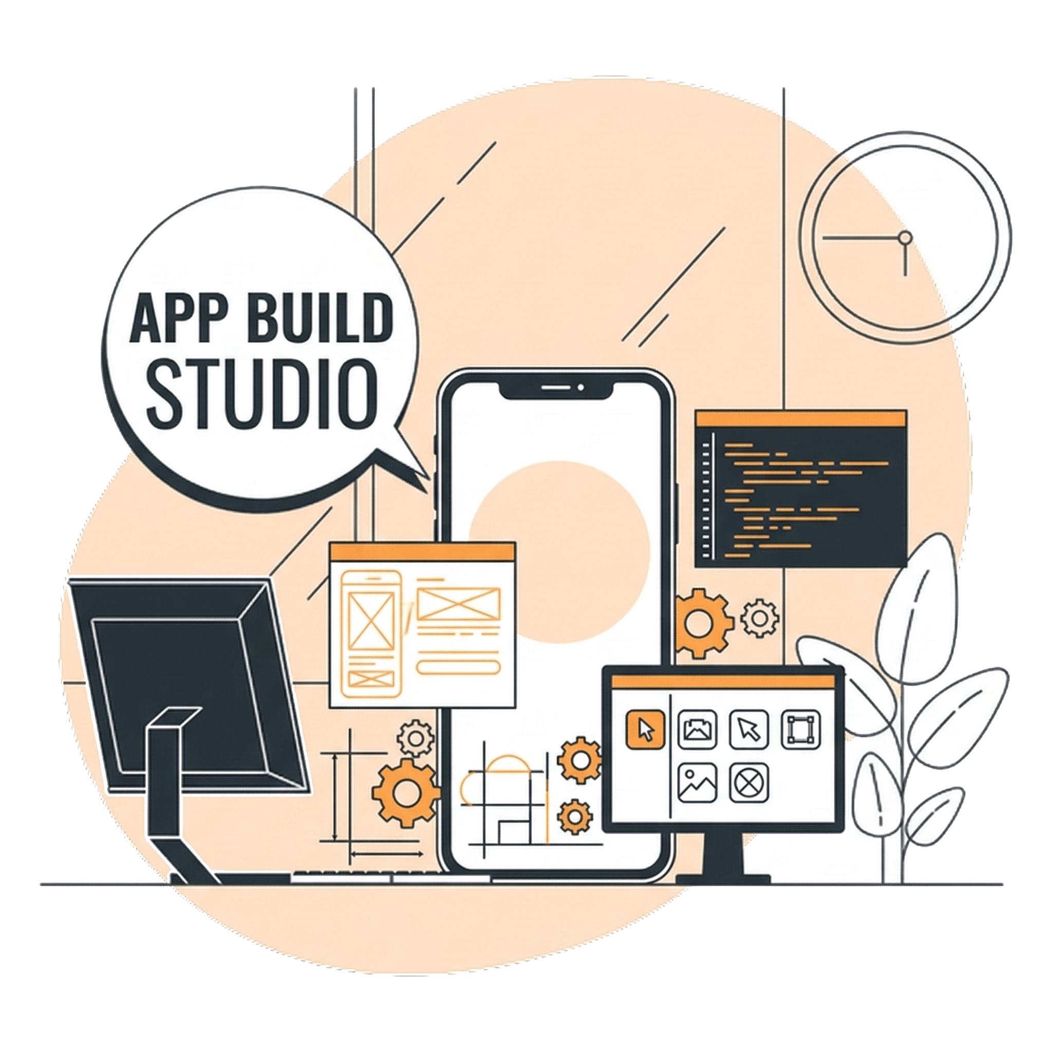 إنشاء تطبيقات الهاتف