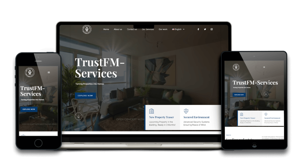 تصميم مواقع لشركات المقولات