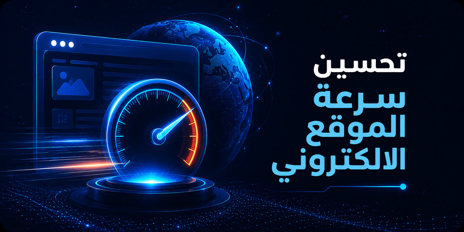 تحسين سرعة الموقع الإلكتروني