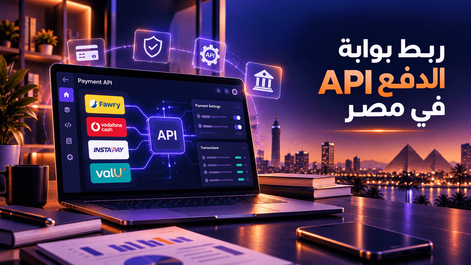 ربط بوابة الدفع API في مصر